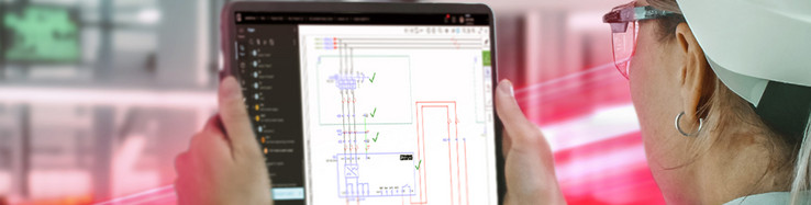 Paperless maintenance – give service technicians quick and easy access to electrical documentation 